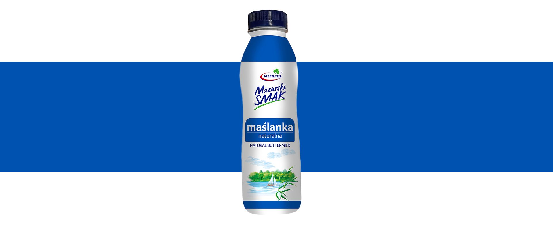 Maślanka naturalna marki Mazurski Smak - Nowosciproduktowe.pl