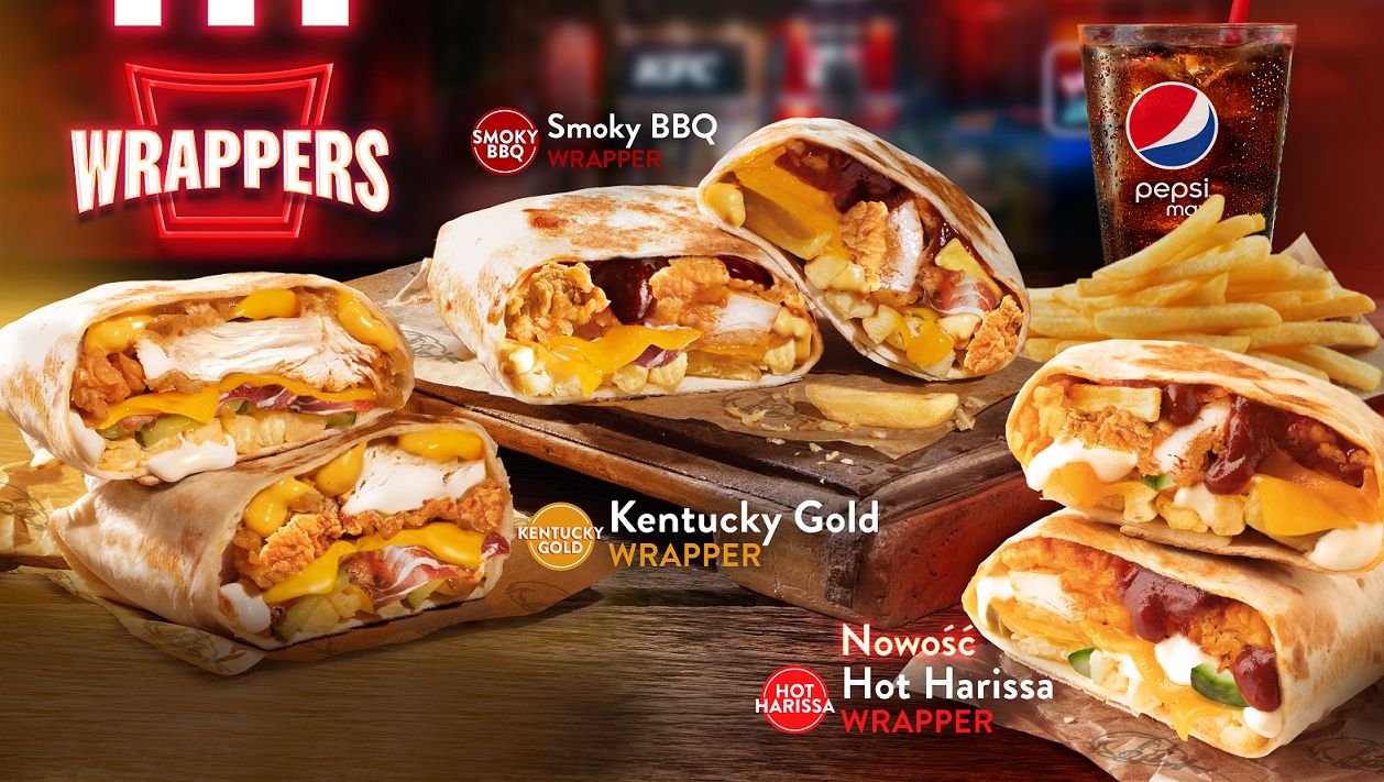 KFC Wrappers-nowość która budzi szacunek na mieście!