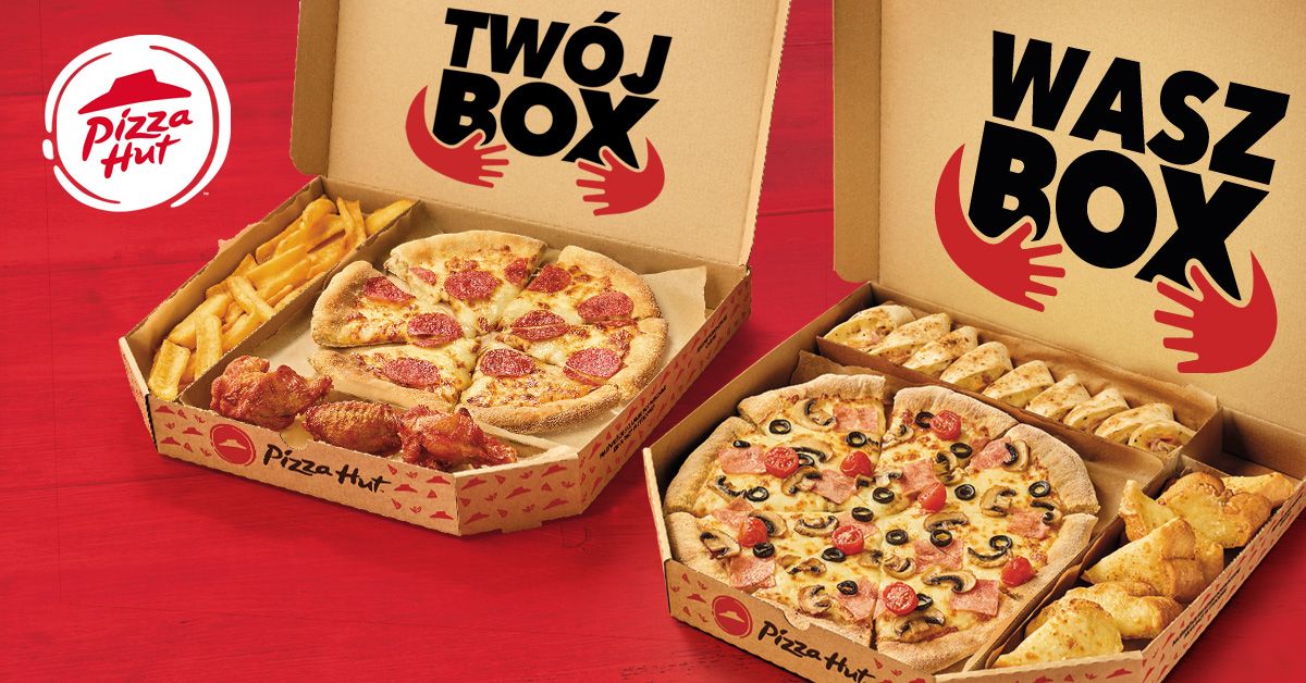 Nowość od Pizza Hut, Wasz Box, czyli jeszcze więcej pyszności
