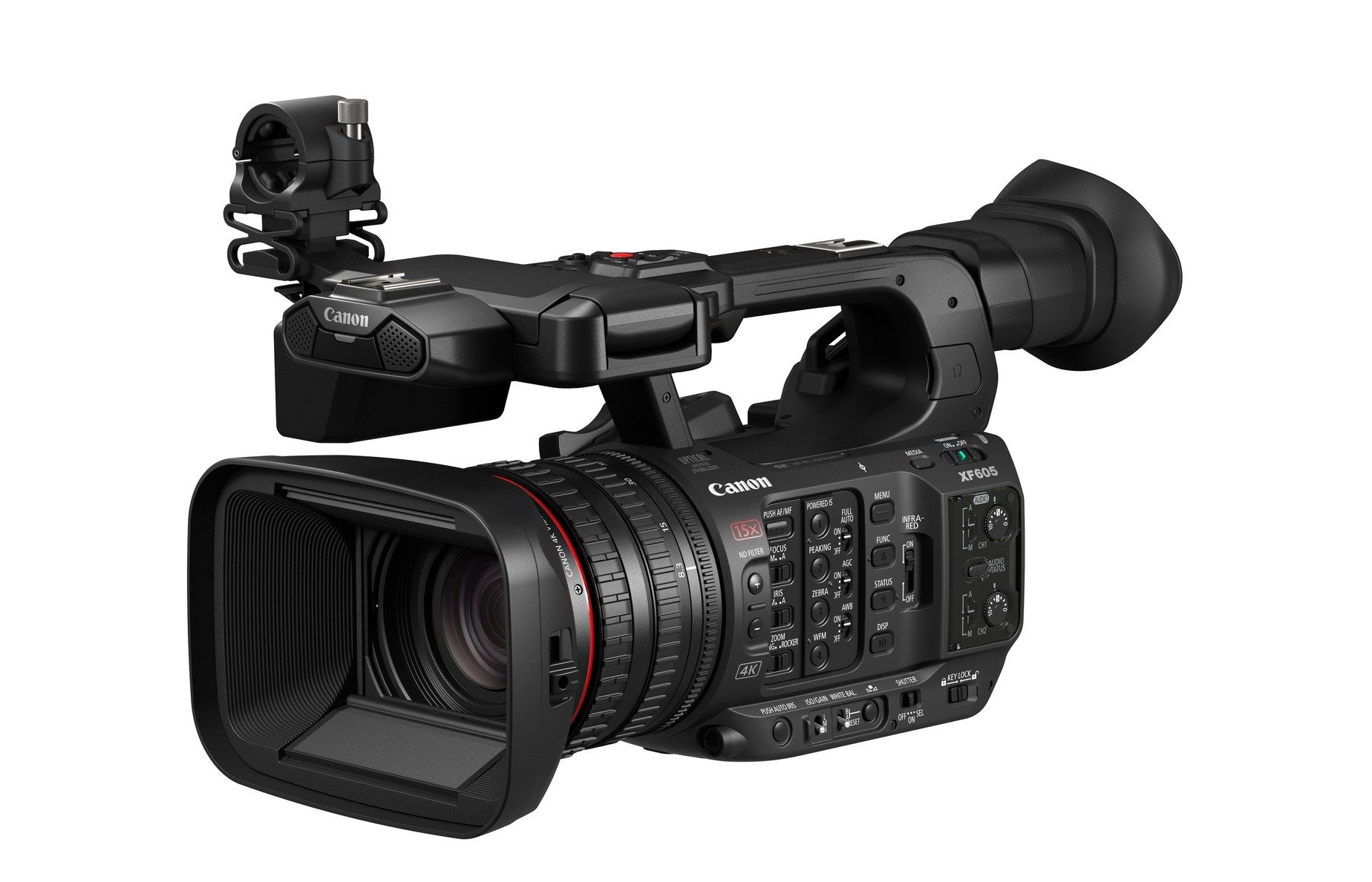 Aktualizacja Canon XF605 pozwoli na pracę w systemie wielu kamer